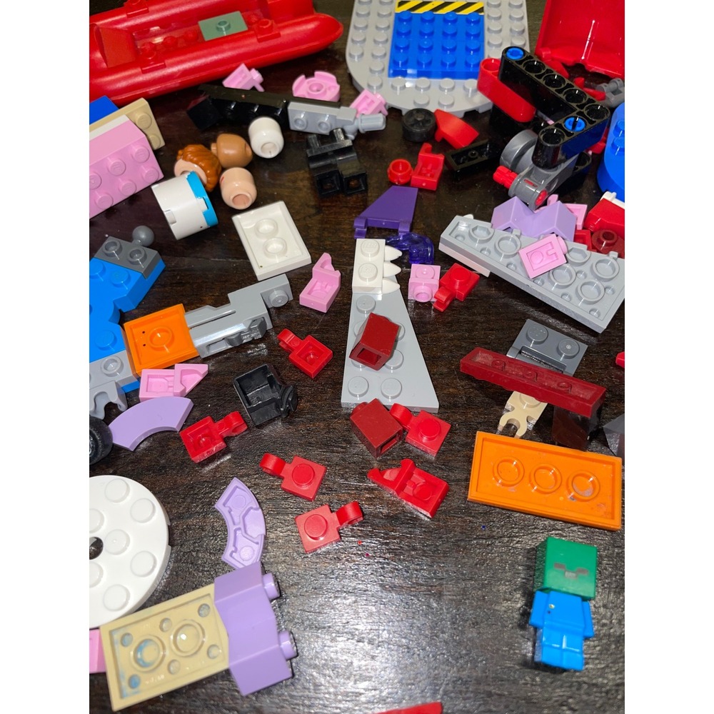 LEGO Mixed Lot Bricks Pieces Assorted Colors Shapes‎ Unique Parts - Picture 2 of 4